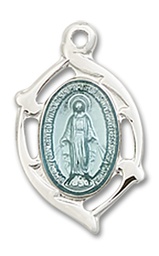 [4257MSS] Sterling Silver Miraculous Medal