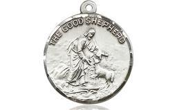 [4264SS] Sterling Silver Good Shepherd Medal