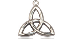 [5101SS] Sterling Silver Trinity Irish Knot Medal
