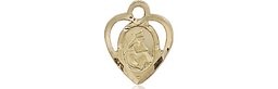 [5412GF] 14kt Gold Filled Our Lady of la Salette Medal