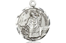 [5426SSY] Sterling Silver Saint Patrick Medal