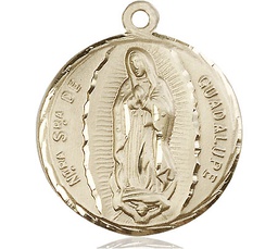 [5429GF] 14kt Gold Filled Our Lady of Guadalupe Medal