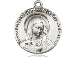 [5625SS] Sterling Silver Mary Medal
