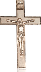 [5639GF] 14kt Gold Filled Crucifix Medal