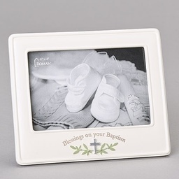 [RO-20310] 6"H Baptism Blessing Frame 4X6