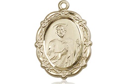 [4146JGF] 14kt Gold Filled Saint Jude Medal