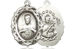[4146SSS] Sterling Silver Scapular Medal