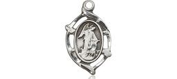 [4154SS] Sterling Silver Guardian Angel Medal