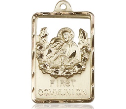 [4201GF] 14kt Gold Filled Communion First Reconciliation Medal