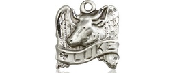 [4212SS] Sterling Silver Saint Luke Medal