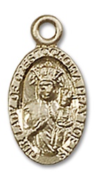 [6091GF] 14kt Gold Filled Our Lady of Czestochowa Medal