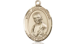 [8204KT] 14kt Gold Saint John Neumann Medal