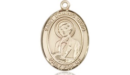 [8227KT] 14kt Gold Saint Dominic Savio Medal