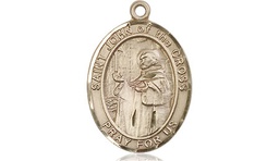 [8231KT] 14kt Gold Saint John of the Cross Medal