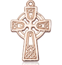 [6214GF] 14kt Gold Filled Celtic Cross Medal