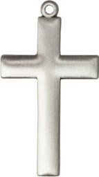[6255YSS] Sterling Silver Cross Medal
