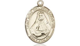 [8371KT] 14kt Gold Saint Rose Philippine Medal
