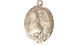 [8401KT] 14kt Gold Jeanne Chezard de Matel Medal