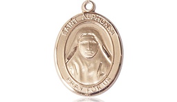 [8406KT] 14kt Gold Saint Alphonsa Medal