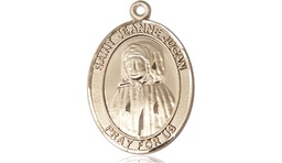 [8409KT] 14kt Gold Blessed Jeannie Jugan Medal