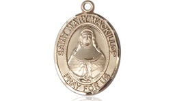 [8425KT] 14kt Gold Saint Mary Mackillop Medal