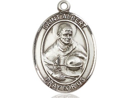 [7001SS] Sterling Silver Saint Albert the Great Medal