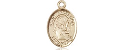 [9005KT] 14kt Gold Saint Apollonia Medal