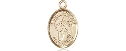 [9009KT] 14kt Gold Saint Boniface Medal