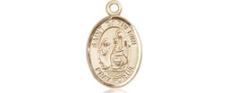 [9014KT] 14kt Gold Saint Catherine of Siena Medal