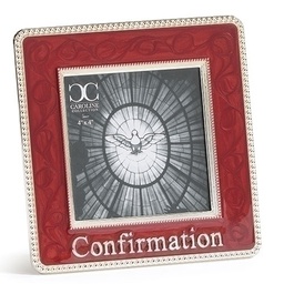 [RO-19913] 6"H Confirmation Frame Square - 4X4 Caroline Collection