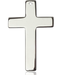 [5735SS] Sterling Silver Cross Medal