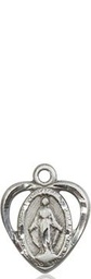 [5401SSY] Sterling Silver Miraculous Medal - With Box