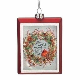 [RO-135783] 4.5"H Memorial Wreath Ornament