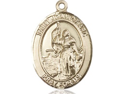 [7053GF] 14kt Gold Filled Saint Joan of Arc Medal