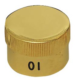 [K-31-G] High Quality Heavy Gauge Stainless Steel Oil Stock.  24k gold plated.